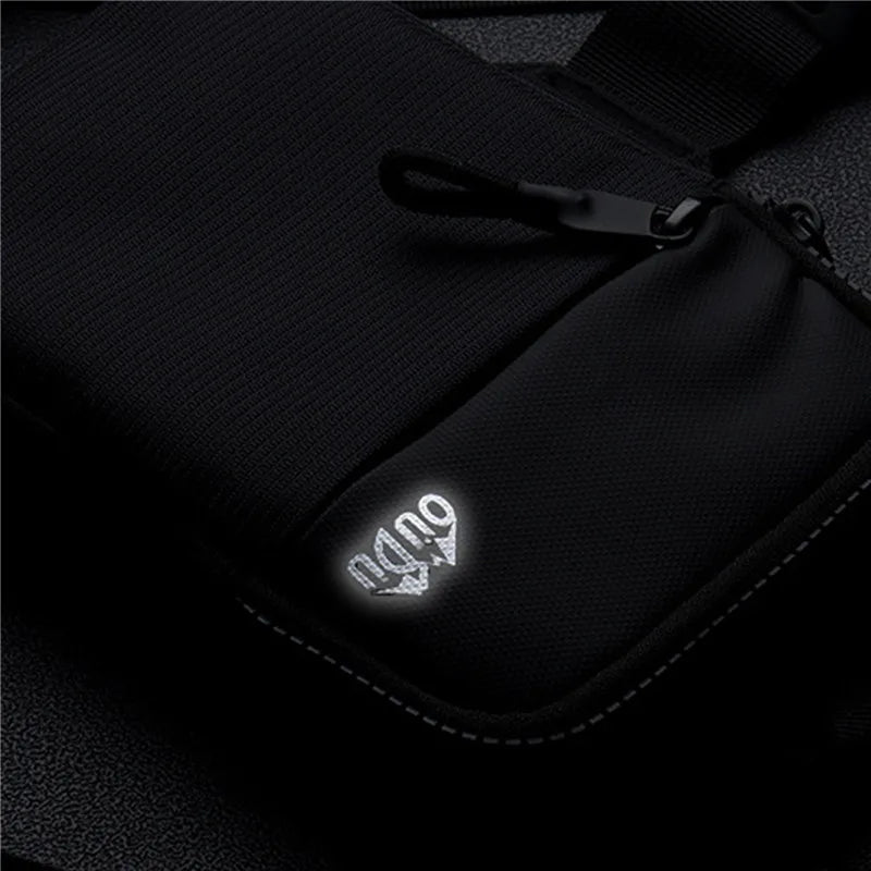 Men Crossbody Bag Mini Waterproof Leisure Fashion Mobile Phone Chest Bag Business Commuting Outdoor Sport Shoulder Crossbody Bag
