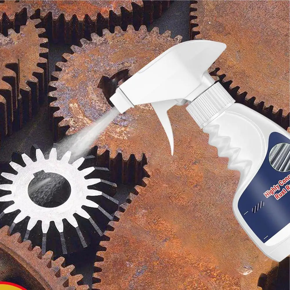 NEW All-Purpose Rust Remover Spray 120ML, Fast-Acting Iron Oxidation Eliminator, Restores Shine, Safe on Various Surfaces