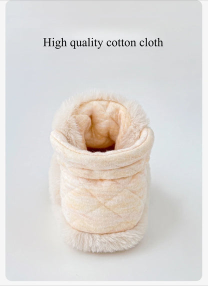Warm Infant Toddler Crib Soft Comfortable Infant Girls Boys Anti-Slip Socks Slipper Newborn First Walkers Shoes for 0-1 Year Old