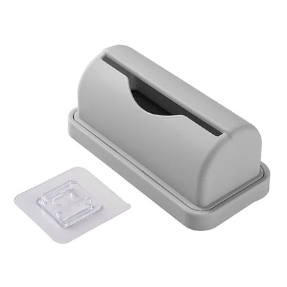 Garbage Bag Storage Box Cling Film Container Wall Mounted Trash Bags Holder Kitchen Plastic Bags Dispenser Bathroom Organization