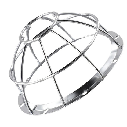 1/2pcs Iron Smoke Detector Protective Cover Sprinkler Cage Bracket Fire Covers Home Bathroom Kitchen Accessories Protect Parts