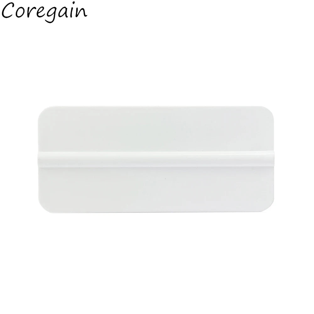 10x4.5cm  Felt Fabric Cloth Suede Card Squeegees Carbon Fiber Vinyl Car Wrap No Scratch Scraper Window Tint Tools