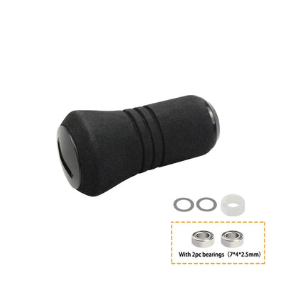 EKFan 1PC with 7*4*2.5mm Bearing EVA Ultralight Spinning Baitcasting Fishing Reel Knob for A/S/D Lure Reel Handle DIY Parts
