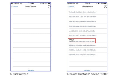 Junsun Auto Scanner Mini ELM327 Bluetooth Adapter OBD2 Car Diagnostic Tool Scanning Tool Android/IOS Car DVD Accessories