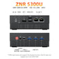 TexHoo Mini PC AMD R5 6600H  R7 7730U  R3 4300U Dual HDMI DP Wifi6 WDesktop Gaming Computer Dual network ports