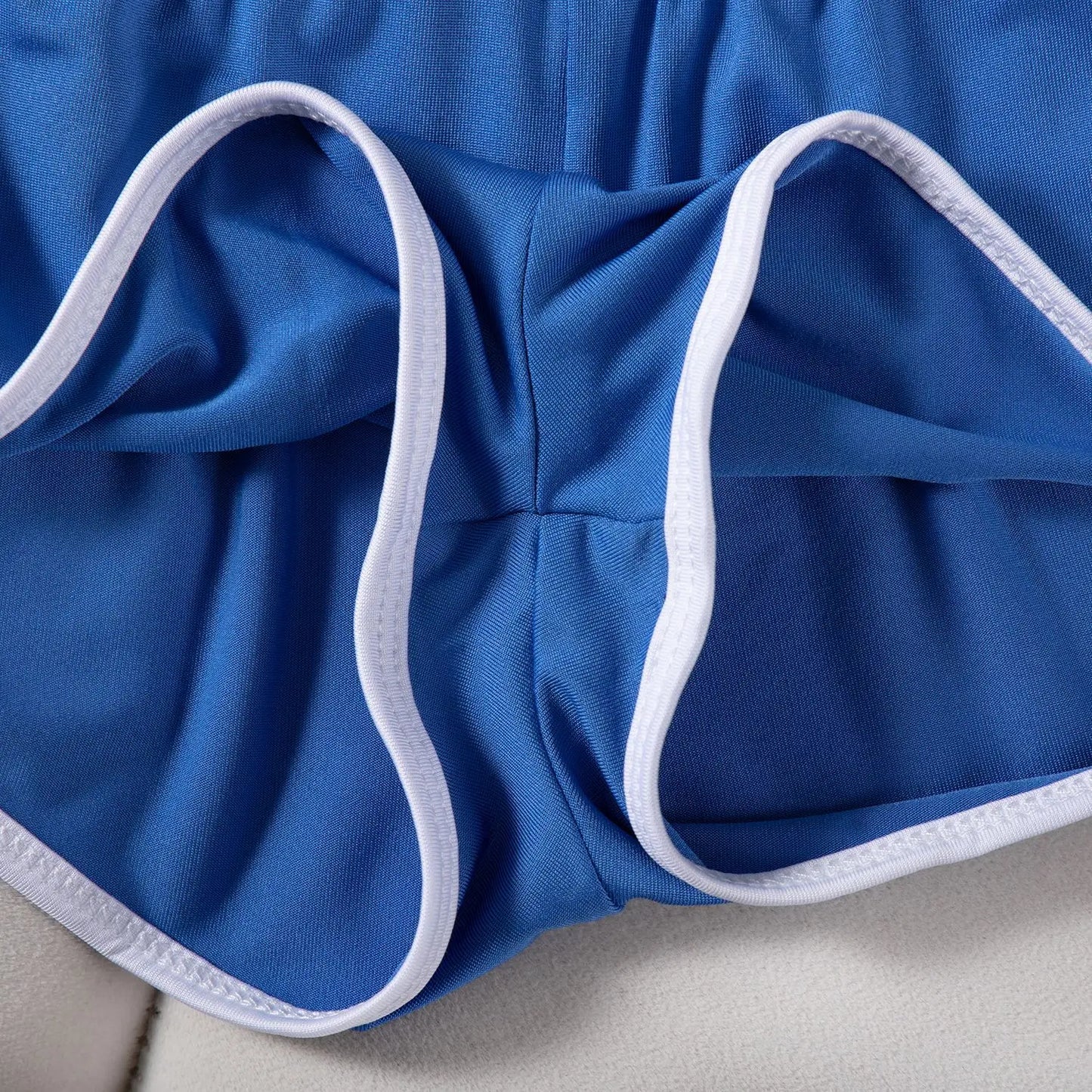 Sexy Running Elastic Sport Shorts Men's Summer Shorts Hot Pants Bar Nine Points Slim Fit Cotton Milk Silk Men's Fashion