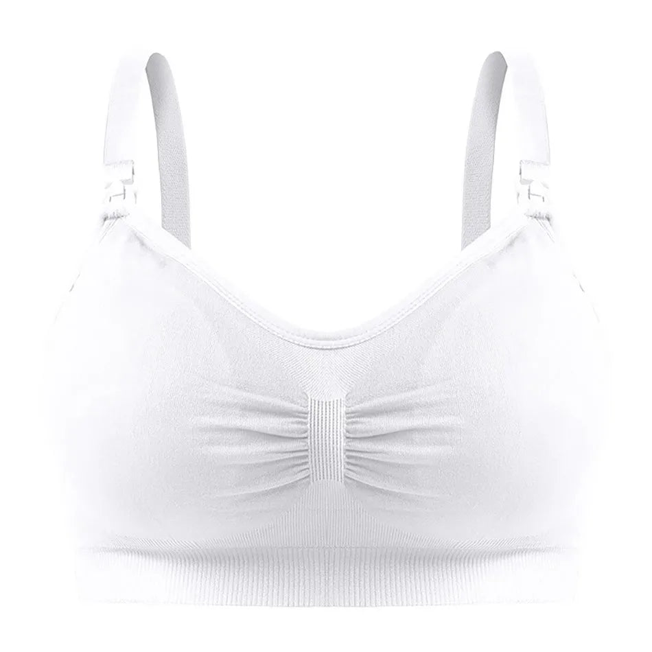 Breathable Maternity Pregnant Bras Comfort Breastfeeding Sleep Bralette Women Wireless Seamless Nursing Underwear