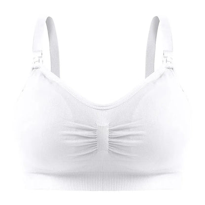 Breathable Maternity Pregnant Bras Comfort Breastfeeding Sleep Bralette Women Wireless Seamless Nursing Underwear