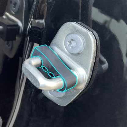 Door Lock Buffer Damper For Citroen C3 C4 C5 DS3 DS4 DS5 Picasso Berlingo Insulation Deaf Creaking Noise Seal Stopper Deadener