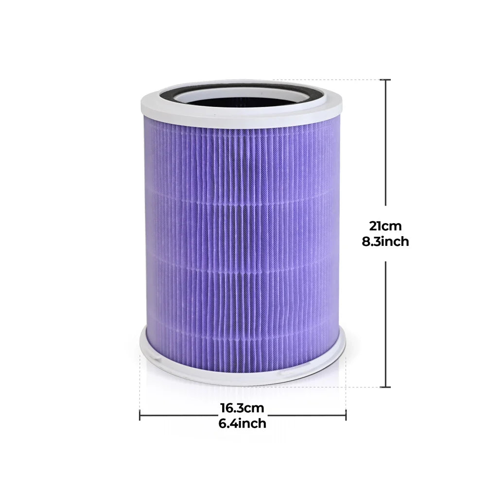 ROUNY 2-in-1 Air Purifier & Humidifier, Multi-Function Appliance, Deodorizing & Fog-Free Humidification, White
