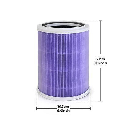 ROUNY 2-in-1 Air Purifier & Humidifier, Multi-Function Appliance, Deodorizing & Fog-Free Humidification, White