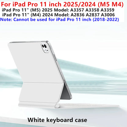 TouchPad Magic Keyboard for iPad Air 11 13 M4 2026 M3 M2 iPad 10 10th Air 4 5 6 iPad Pro 11 12.9 13'' M5 M4 Smart Cover Backlit