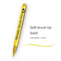 1/2PCS Gold Silver Metallic Marker Pen Waterproof Permanent Paint Marker Pen for Rock, Mug, Ceramic, Glass DIY Painting Supplies