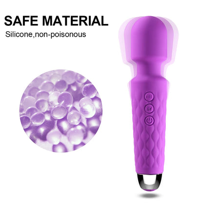 Wireless Dildos AV Vibrator Magic Wand for Women Clitoris Stimulator G Spot Massager Vibrator Female Masturbator Adult Sex Toys