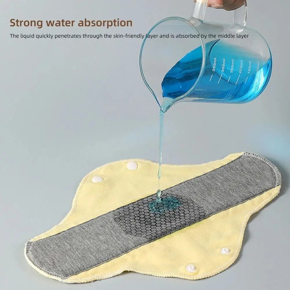 Reusable Adult Diaper Cotton Washable Panties Panty Liners Elderly Prevent Urine Leakage Feminine Hygiene Pad Period