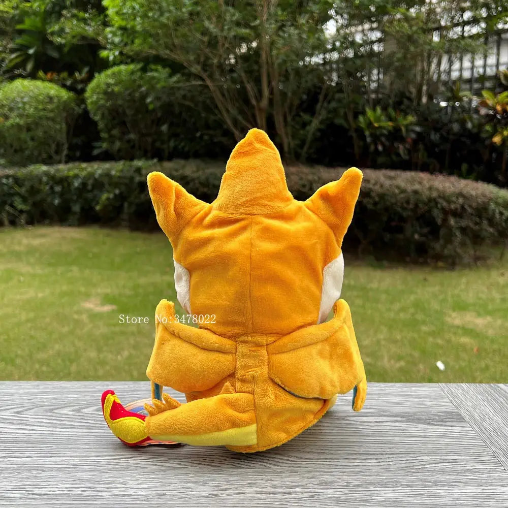4 Styles Cosplay Pokemon Plush Mega Shiny Charizard XY Pikachu Cloak Stuffed Toy Cartoon Soft Doll