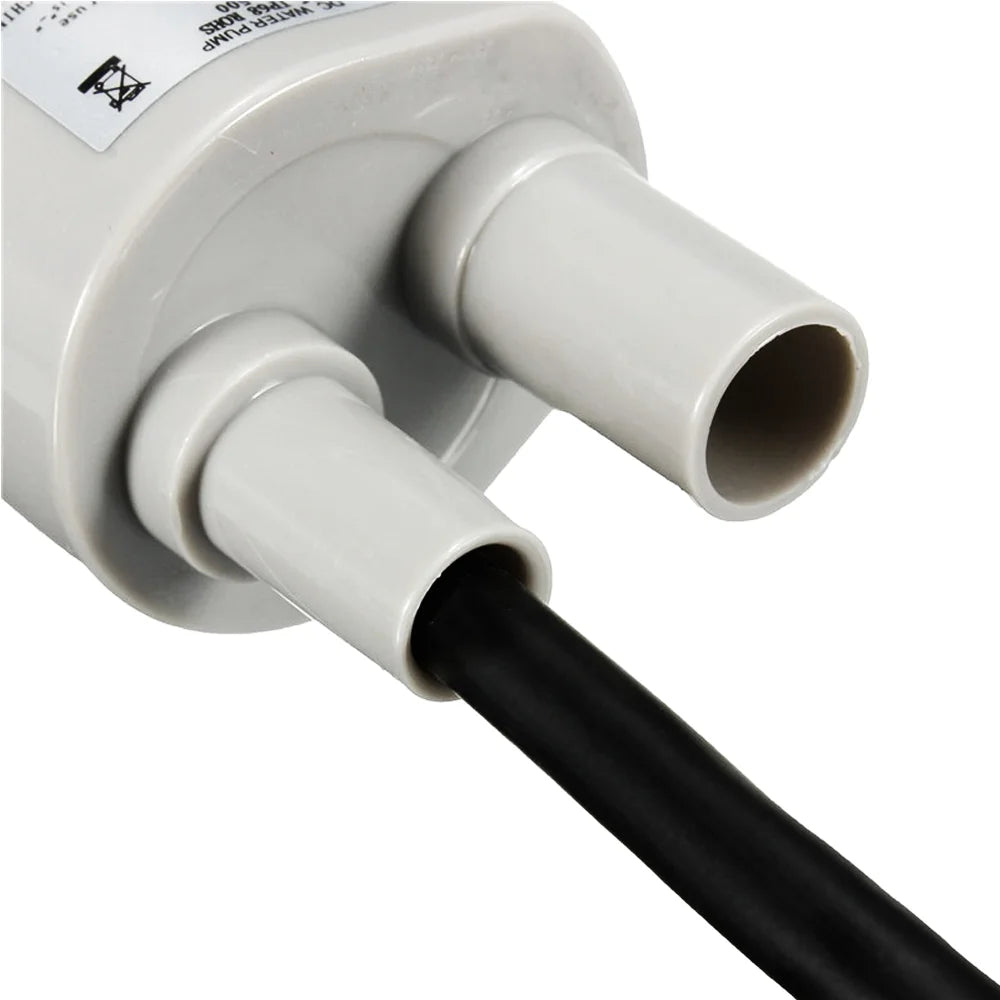Best Sale 12V 24V 600L/H High Pressure Dc Submersible Water Pump Three-wire Micro Motor Water Pump with Adapter