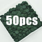 50-300Pcs High Purity Spirulina Tablets Spiral Seaweed Enrichment Favorite Pets Food Fish Crystal Red Shrimp Fish Food Aquarium