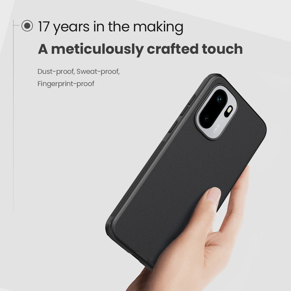 Nillkin For OnePlus 15R 5G Case for Magsafe Magnetic Frosted 360 Hard PC+TPU Soft Frame Back Cover Protection funda