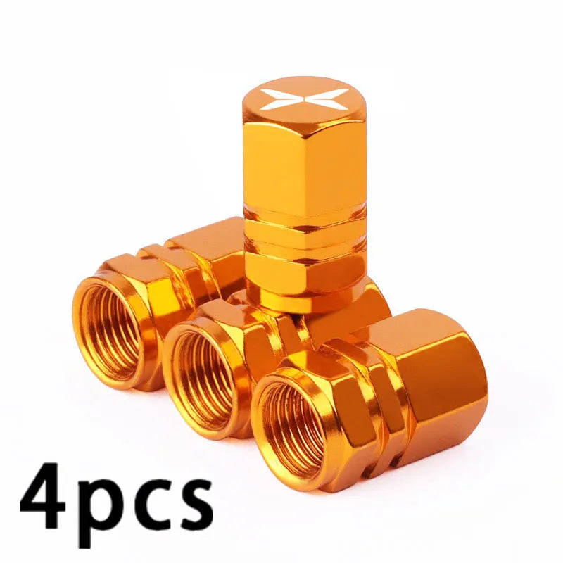 Car Wheel Tire Valve Caps Tyre Stem Covers Accessories For Xpeng N5 P5 P7 P7i X9 M03 460 G3 G3i G6 G9 G9X X2 X9 H93 Xiaopeng