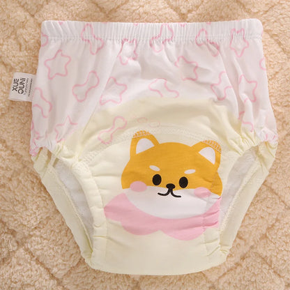 Baby Waterproof Diapers Pee Shorts Underwears Reusable Soft Ecological Cotton Toddler Potty Training Pants For Boys Girls