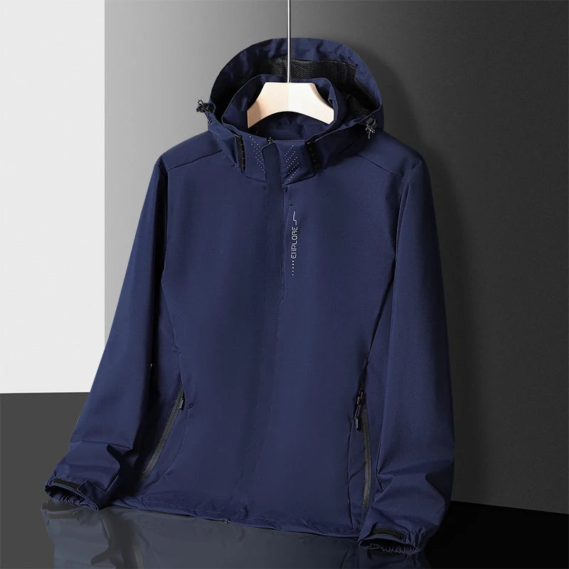Camping Jacket Coats Men Water & Windproof Windbreaker Jacket Male Hiking Clothing Jacket Man Tops Fishing Wearing Free Shipping