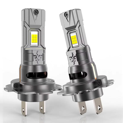 H7 H4 Led Canbus Lights 1:1 Mini Size Car Headlight With Fan 800000LM Super Bright Wireless Turbo Fog Bulb 6000K Automobile Lamp
