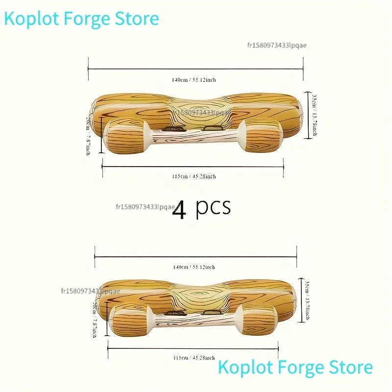 Summer Inflatable Popsicle Float Set, 2-4 Pack Large Water Pool Toy, Fun Floating Ice Lounge Chair for Beach Lake Party