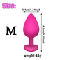 3Pcs Set Butt Anal Plug With Crystal Sex Toys for Women Men Soft Silicone Erotic Massager Stimulator Dildo Adult Product Plug