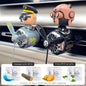 Rotating propeller pilot bear dog car air fresheners accessories decorations fun vent clip perfume diffuser aroma fragrance men