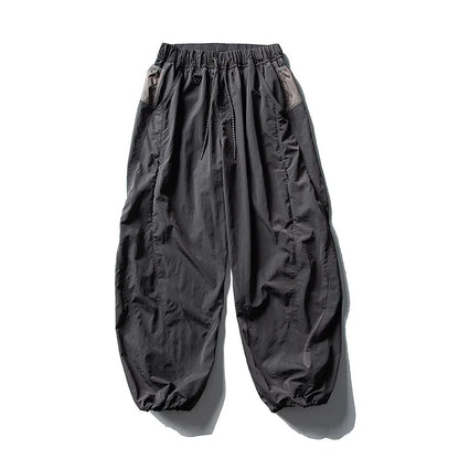Outdoor Sports Casual Track Pants Men Women Lightweight Hiking Breathable Waterproof Quick Dry Loose Techwear Cargo Pant Trouser