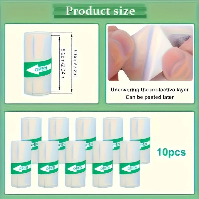 5/10/20 Rolls Mini Printer Thermal Paper with Core, White Adhesive Paper 57mm, Compatible with C9/X5/X6/X15 Mini Thermal Printer