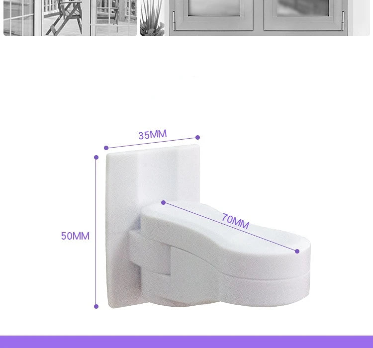 Home Universal ABS Protection Device for Children Safety ABS Anti-open Handle Locks Door Lever Lock Baby Kids Safety Doors Lock