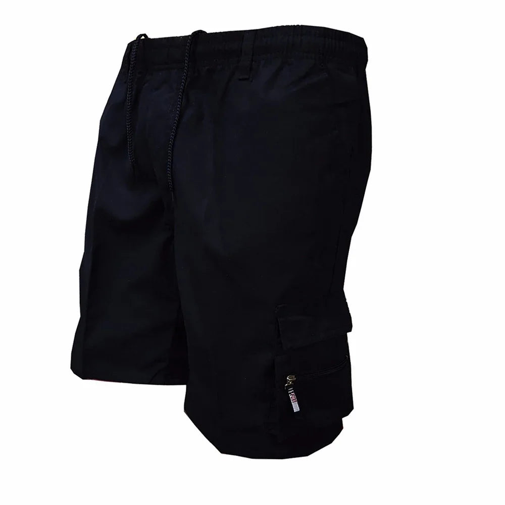 Men's Summer Tactical Cargo Shorts Military - Inspired Fashionable Pockets Camouflage for Jogging, Hiking & Work