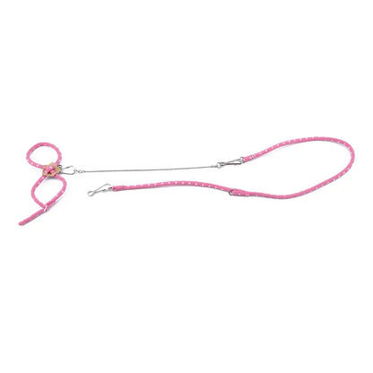Lovely Small Ferret For Rat Squirrel Chinchilla Nylon Rope With Bell Walking Lead Pet Supplies Hamster Leash Mouse Vest