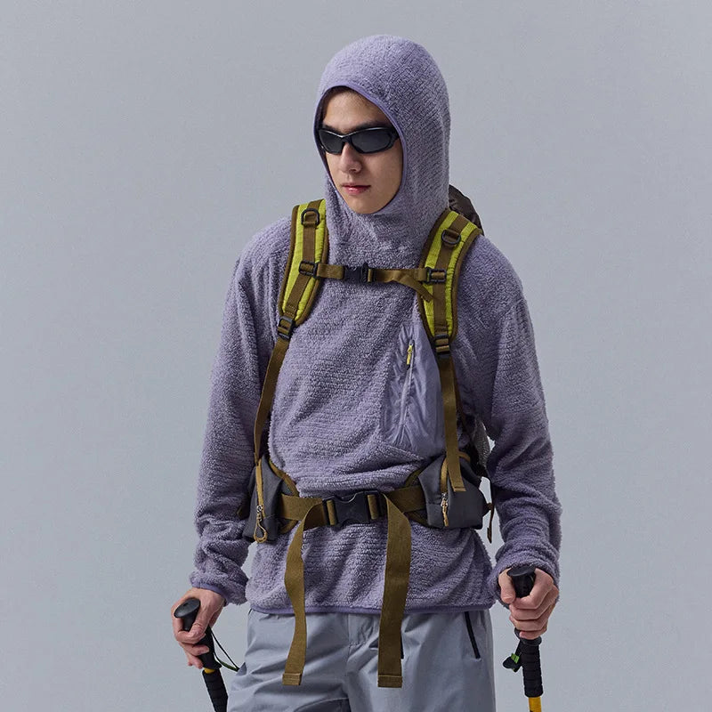 Thermolite® All Season 190g Ultra-light Breathable Thermal Hoodie, Urban Outdoor Techwear Mid-layer with Thumbholes & Zip Pocket
