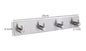 Stainless Steel 3M Self Adhesive Hooks Sticky Wall Door Hook Robe Tea Towel Rustproof Towel Rack, Clothes Coat Hanger
