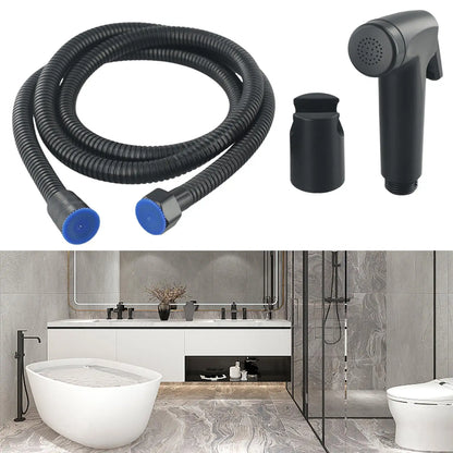 Bidet Toilet Sprayer Set Spray Water Bathroom Handheld Bidet Sprayer Toilet Shower Double Outlet Angle Valve Toilet Accessories