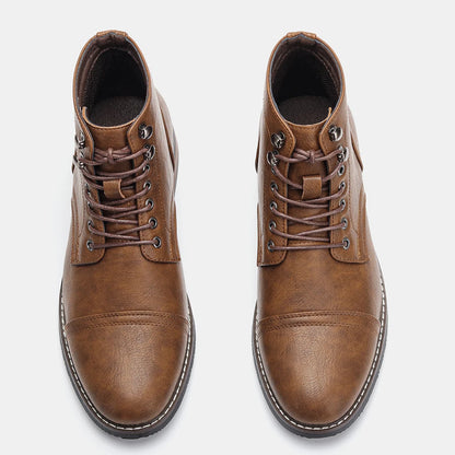 Men's Classical Leather Ankle Boots Comfortable Spring Fashion Men boots