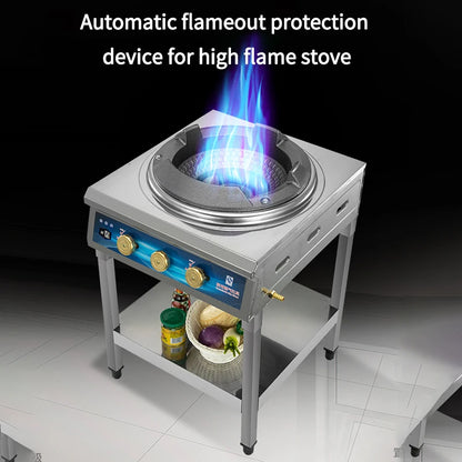 Low Pressure Fierce Fire Stove Slow Fire Intense Fire Single Stove Natural Gas Commercial Prevent Air Leakage Restaurant Hotel