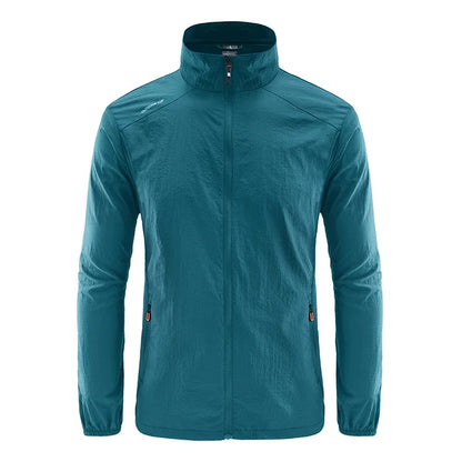 Summer Jackets Men Windbreaker Coats Male Sunscreen Clothing Traveling Camping Jacket Ultrathin Cycling Fishing Tops Hiking Wear