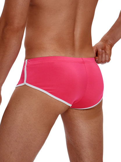 Sexy Running Elastic Sport Shorts Men's Summer Shorts Hot Pants Bar Nine Points Slim Fit Cotton Milk Silk Men's Fashion