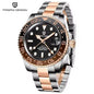 PAGANI DESIGN 2026 40MM Luxury Men GMT Automatic Machinery Watch Ceramic Bezel Jubilee Strap Sapphire Waterproof Watches for men