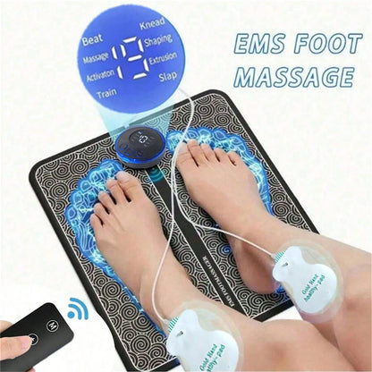 Electric Foot Massager Pad Muscle Massage Relaxation Trainer For Massage Fitness Outdoor Sport Home Family Relax