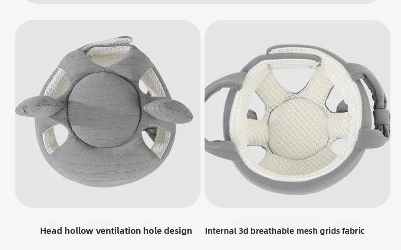 Baby Walking 360 Head Protection and Anti Fall Hat Children's Anti-collision Breathable Baby First Walking Head Protection Pad