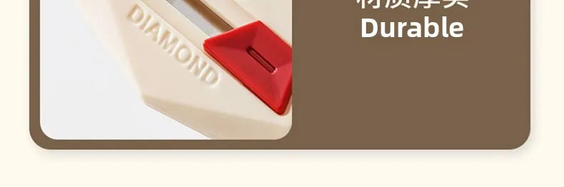 Diamond box cutter does not hurt hands utility knife serrated new delivery knife Cutting supplies open delivery artifact cutting
