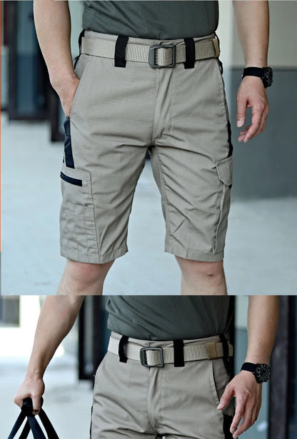 Tactical Camouflage Shorts Outdoor Work Pants Men's Multi-pocket Casual Cargo Short Pants Quick Dry Wear-resisting Shorts Male