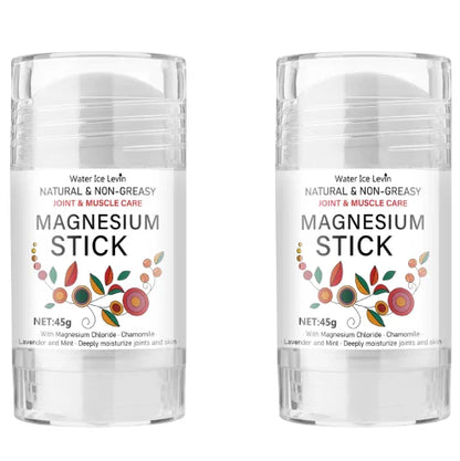 Magnesium Stick for Joint & Muscle Care - Natural, Non-Greasy with Chamomile & Lavender, Deeply Moisturizes