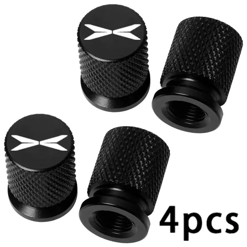 Car Wheel Tire Valve Caps Tyre Stem Covers Accessories For Xpeng N5 P5 P7 P7i X9 M03 460 G3 G3i G6 G9 G9X X2 X9 H93 Xiaopeng
