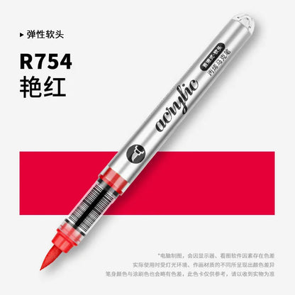 1 PC 120 Colors Acrylic Paint Marker Pens Professional Drawing Pens for Graffiti Manga School Aesthetic Stationery Art Supplies